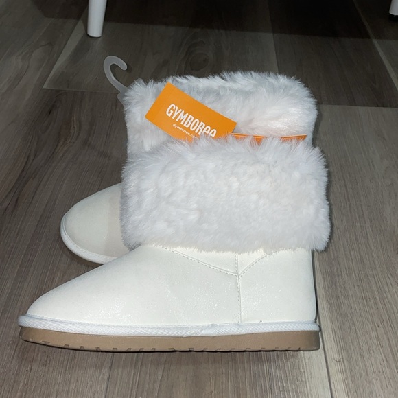 Gymboree White Glitter boots Size 2 - Picture 12 of 12